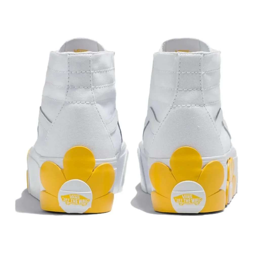Vans SK8-Hi Tapered Stackform OSF Platform Sneakers Yellow Daisy W 9.5/ M 8 - Picture 5 of 16